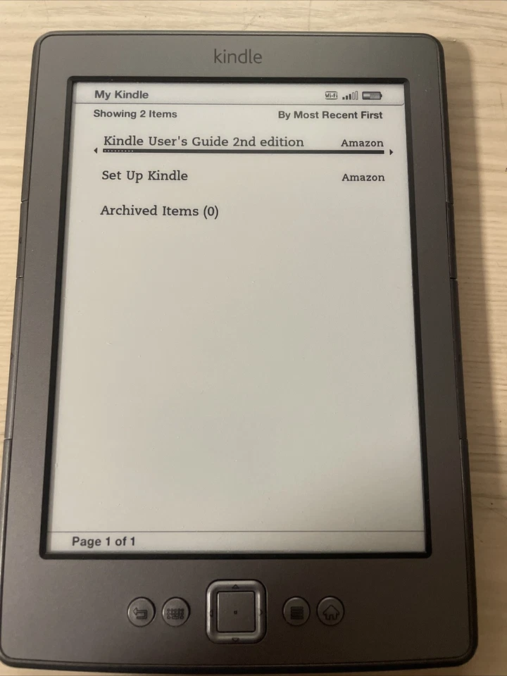 Amazon Kindle 4th Generation, Wi-Fi * Please Read Description* W20-cd18 - Image 1 of 2