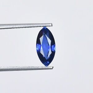 Natural VVS Kashmir Blue Sapphire 6.10 cts Faceted Marquise Cut Loose Gemstone
