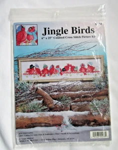 Design Works / Ursula Michael Kreuzstich-Set "Jingle Birds" gezählt - Bild 1 von 4