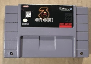 Mortal Kombat 3 (Super Nintendo SNES 1995) Auténtico Juego Probado y Funcionando - Imagen 1 de 10