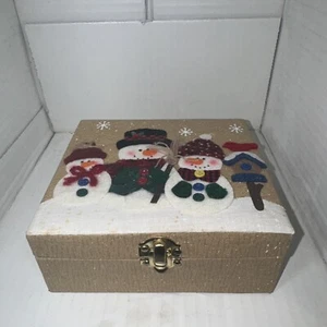 Bezauberndes 5er Set handgefertigter Weihnachtsschmuck im Teigstil in dekorativer Box - Bild 1 von 9