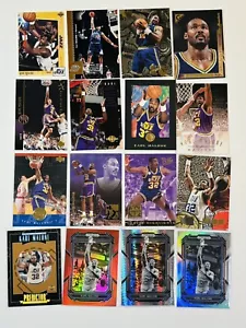 Karl Malone Lot Einsätze Fleer Metall Prizm/299 ultraelektrische Hofrefraktoren!! - Bild 1 von 13