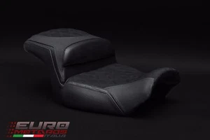 Cubierta de asiento de gamuza Luimoto Diamond nueva para Harley Davidson V-Rod Muscle 2009-2017 - Imagen 1 de 9