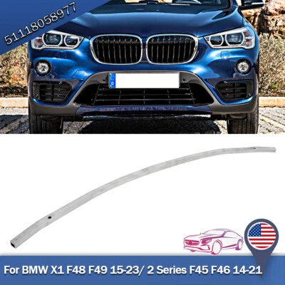 FOR 2015-2023 BMW X1 F48 F49 X2 F39 F45 F46 Front Lower Impact Reinforcement Bar Foto 1 de 4