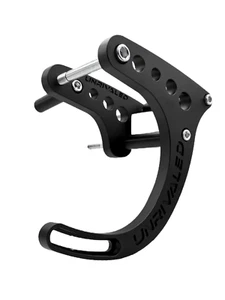 FORD 302W-351W WINDSOR ALTERNATOR BRACKET LOW MOUNT BLACK with timing pointer - Picture 1 of 3