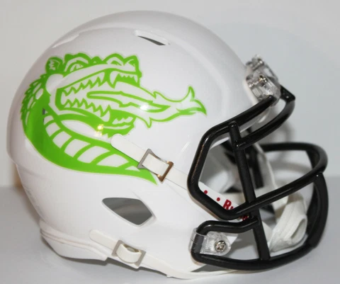 2019 UAB Alabama Birmingham Blazers Custom Riddell Mini Helmet vs ODU Cover