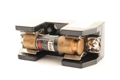 Square D 9080PF1 Fuseholder, NEW NO BOX WITH 5a 250v Fuse - Image 1 of 4