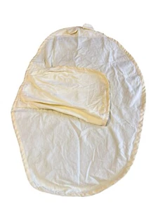 Vintage Yellow Flannel Swaddling Blanket - Picture 1 of 1