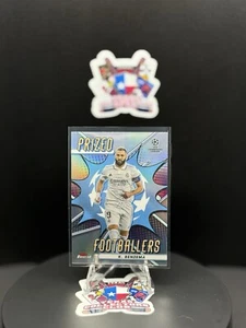 2022-23 Topps Finest UEFA KARIM BENZEMA Prized Footballers #PF-18 - Picture 1 of 4
