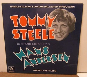 TOMMY STEELE in Frank Loesser's HANS ANDERSON UK Phonograph Record Album LP - Picture 1 of 2