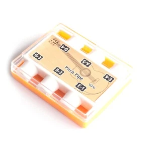 Guitar Pitch Pipe Tuner 6 Tones E A D G B E for Acoustic Electric Guitar in Case - Picture 1 of 3