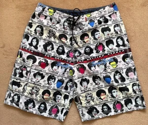 Rolling Stones Board shorts Swimming shorts by Dragonfly. Size 36 - Picture 1 of 5