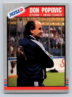 Don Popovic 1989-90 Pacific MISL NO93 St. Louis Storm - Изображение 1 из 2