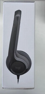Logitech H390 Black Over the Ear USB Computer Headset - NG A1B - Image 1 of 4