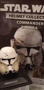 Star Wars Helmet Collection Commander Bacara, 1:5 Scale, In Display Case - Picture 1 of 6