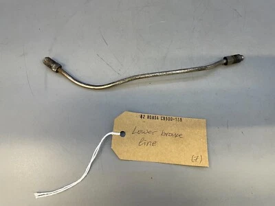 Honda CB 500 CB500 1972 CB500/4 F CUATRO SOHC freno delantero línea de acero, tubo inferior Foto 1 de 4