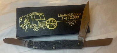 Vintage 1 of 1200 Imperial USA 3 Blade Brass Limited Edition Mac Tool Folder - Image 1 of 4