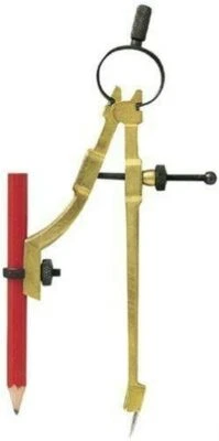 General Tools 842 Precision Pencil Compass Scribing and Marking Tool - Image 1 of 3