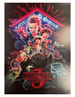 A2 S3 Stranger Things Poster Signed by Noah Schnapp 100% Authentic With COA