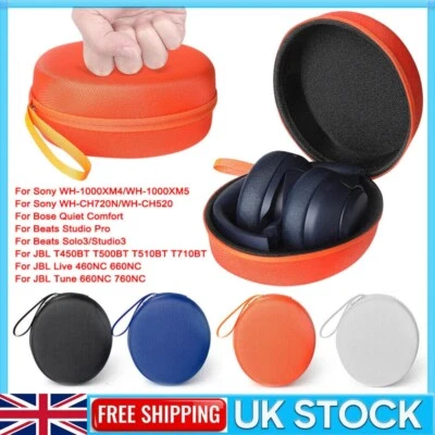 Headphone Hard Storage Bag Case Box for Bose QuietComfort JBL Live 460NC 660NC. - Image 1 of 4