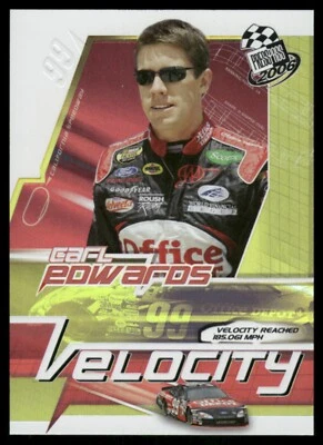2006 Press Pass Velocity #VE3 Carl Edwards - Image 1 of 2