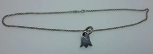 Retired Tous Sterling Silver Tulip Pendant & Necklace - Picture 1 of 7