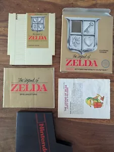 Bienengräber Komplett mit Karte, The Legend of Zelda OVP CIB Nintendo NES Spiel - Bild 1 von 21