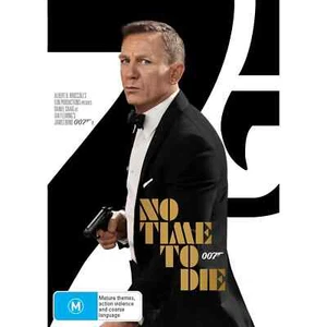 No Time to Die (R4 DVD 2021) Daniel Craig, Ana de Armas, Rami Malek NEW - Picture 1 of 1