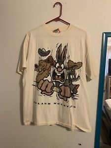Vintage Disney World Land Splash Mountain T-shirt Shirt Size Small Double Sided