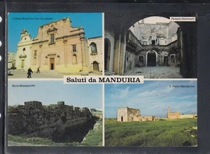 Cartolina Saluti da Manduria S. Pietro in Bevagna VEDUTINE RB147 - Foto 1 di 1