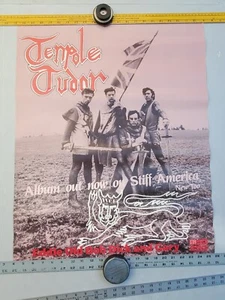 Vintage 1981 Tenpole Tudor English Punk Band Promo Poster 22" x 28" - Picture 1 of 3