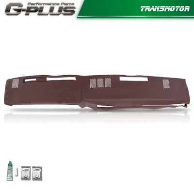 Fit For 81-87 GMC Pickup Full Size 1981-91 Chevy GMC SUV Dash Cover Cap Red - Image 1 of 4