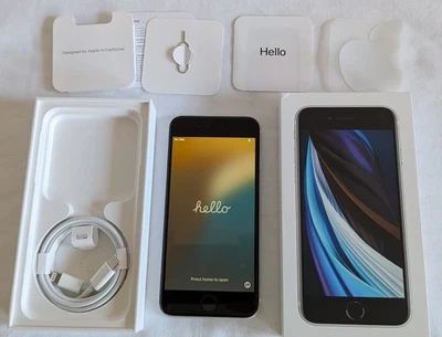 iPhone SE 2 2020 White 64GB Unlocked – Excellent Condition & 82% Battery Health - Image 1 of 4