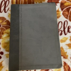 The Jeremiah Study Bible, NIV: (Gray W/ Burnished Edges) Leatherluxe Worthy - Imagen 1 de 8