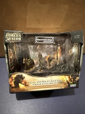 Unimax Forces Of Valor German SS Cavalry Division Figure 1:72 Eastern Front 1942 - Image 1 of 4