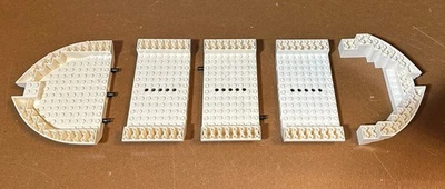 LEGO White Boat Hull Base Friends Dolphin Cruiser Parts 64651 & 64645 - Image 1 of 4