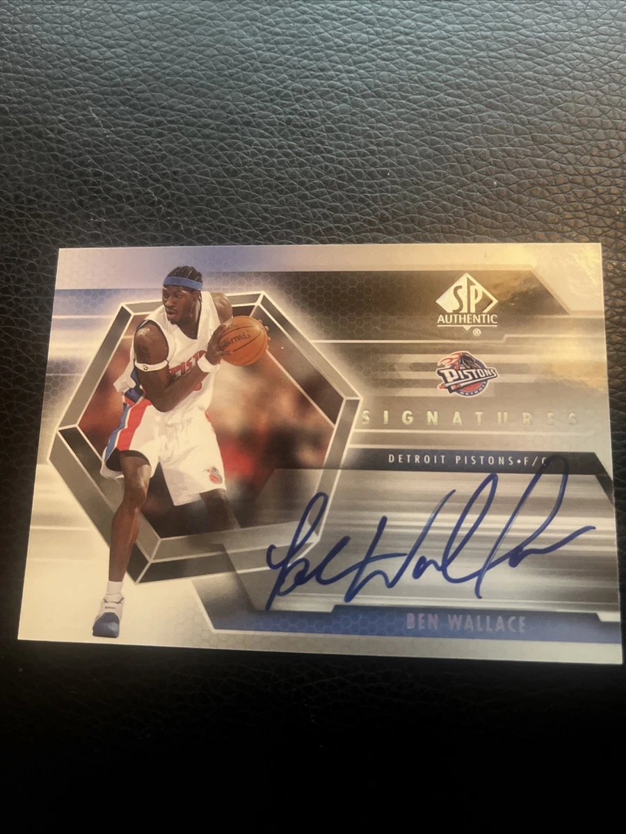 Ben Wallace Detroit Pistons Basketball ungraded Sports Trading