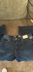 Women’s a.n.a Wide Leg Jeans Size 16 Petite - Picture 1 of 7