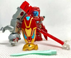 LEGO HERO ULTRON LIMITED EDITION MARVEL ©  + IRON MAN TONY STARK WEAPONS 115 - Imagen 1 de 8