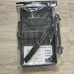Attwood 9098-5 Heavy Duty All Plastic Adjustable Battery Tray 27 27F - Picture 1 of 6