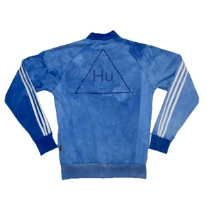 Adidas Pharrell Williams HU Superstar Jacket Human Race Size Small Blue - Picture 1 of 10