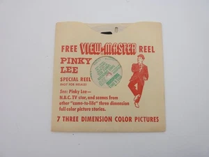 Pinky Lee View Master Reel dr8 girls and boys special sample reel w/booklet - Picture 1 of 4