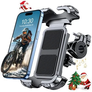Motack Support Telephone Velo Verrouillage à Une Touche Support Telephone Mot... - Photo 1/7