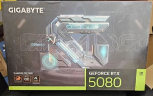 GIGABYTE - NVIDIA GeForce RTX 5080 GAMING OC 16G GDDR7 PCI Express 5.0 Gebraucht - Bild 1 von 2
