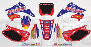 N 101 MX MOTOCROSS GRAPHICS DECALS STICKERS FOR HONDA CR125 CR250 2002 2003 - Imagen 1 de 1