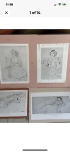 Edgar Degas Art Menge 4 Drucke - Bild 1 von 11