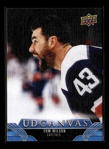 2023-24 Upper Deck Series 2 UD Canvas Tom Wilson Washington Capitals #C204 - Picture 1 of 2