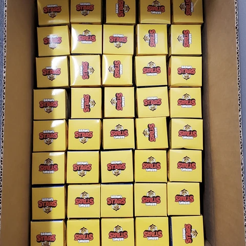 Brawl Stars Line Friends 1.5" Mini Figures - Wholesale Lot of 200 New Boxes Cover