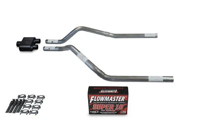 GMC Jimmy 95-99 2.5" Dual Truck Exhaust Kits Flowmaster Super 10 - Image 1 of 4