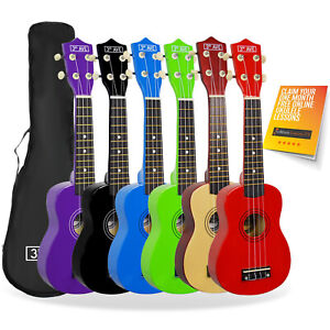 Soprano Ukulele Beginner 21 Inch with Bag - 3rd Avenue - FREE 1 Month Lessons
